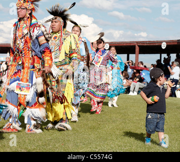 Fort Washakie, Wyoming. 52. östlichen Schoschonen indische Tage. Stockfoto