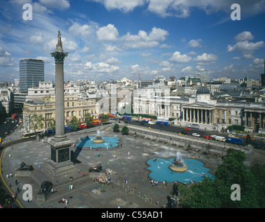 Großbritannien, England, London, Trafalgar Square, Nelson Säule Stockfoto