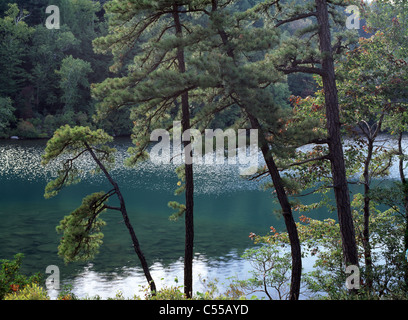 USA, New York State, Minnewaska State Park bewahren, Lake Minnewaska Stockfoto