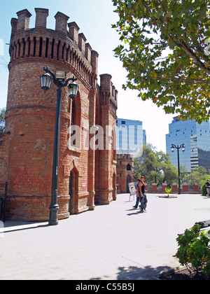 Cerro Santa Lucia, Santiago, Chile Stockfoto