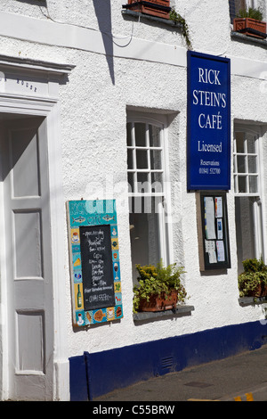 Rick Stein's Café in Padstow, Cornwall, Großbritannien, im Mai Stockfoto