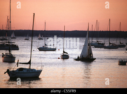 Hempstead Harbor Long Island New York USA Stockfoto