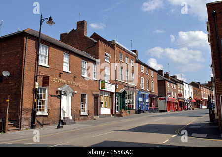 High Street, Stourport-auf-Severn, Worcestershire, England, UK Stockfoto