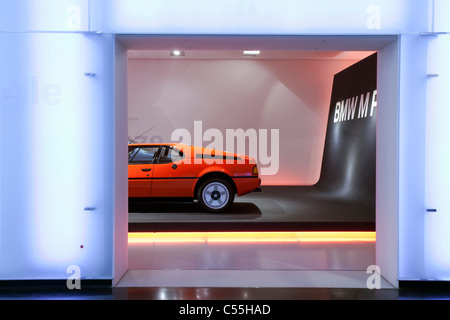 Oldtimer in ein Museum, das BMW Museum, München, Bayern, Deutschland Stockfoto