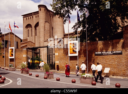 Toulouse-Lautrec-Museum in Albi Stockfoto