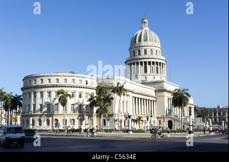 El Capitolio oder nationale Kapitol in Havanna, Kuba Stockfoto