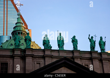 Römisch-katholische Kathedrale-Basilika von Mary, Queen of the World, Montreal, Quebec, Kanada Stockfoto