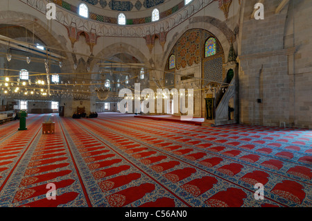 Die alte Moschee (Türkisch: Eski Camii) ist eine alte Osmanische Moschee in Edirne, Türkei Stockfoto