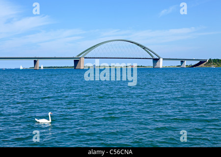 Fehmarnsund-Brücke, Insel Fehmarn, Schleswig-Holstein, Deutschland Stockfoto