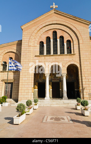 Kirche St Agios Dionysios Stockfoto