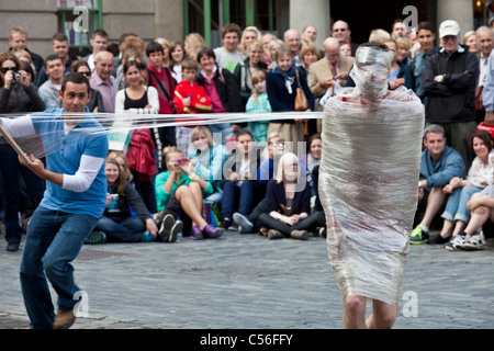Straße Entertainer, Covent Garden, London Stockfoto