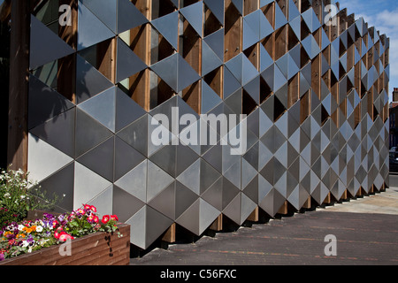 Die Fahrrad-Schuppen, Bermondsey Square, London, England Stockfoto