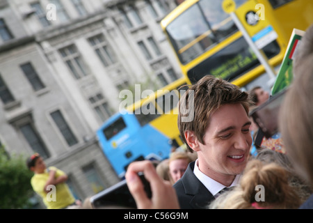 James Phelps kommt bei der Dublin Premiere von Harry Potter und die Heiligtümer des Todes: Teil2 im the Savoy Kino Dublin Irland Stockfoto