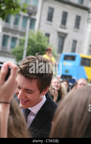 James Phelps kommt bei der Dublin Premiere von Harry Potter und die Heiligtümer des Todes: Teil2 im the Savoy Kino Dublin Irland Stockfoto