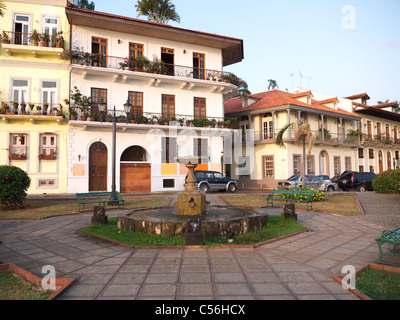 Panama-Stadt Casco Antiguo Casco Viejo Stockfoto