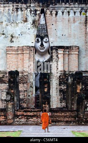 Wat Si Chum, Sukhothai, Thailand Stockfoto