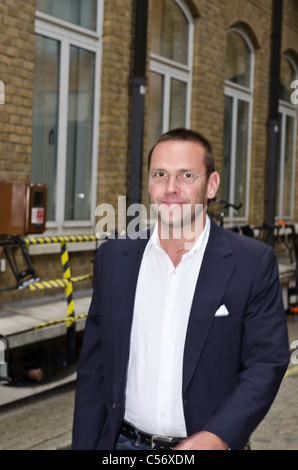 James Murdoch will seinen Vater Stafford Hotel Blue Ball Hof Str. Jamess London Uk Telefon hacking Skandal und BSkyB-deal Stockfoto