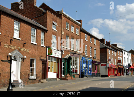 Bridge Street, Stourport-auf-Severn, Worcestershire, England, UK Stockfoto