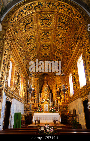 Die Kirche von Santo Cristo Dos Milagres in Ponta Delgada Azoren-Portugal Stockfoto