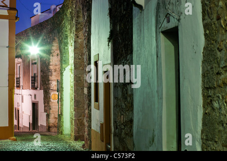 Cano Street, Evora, Portugal, Europa Stockfoto