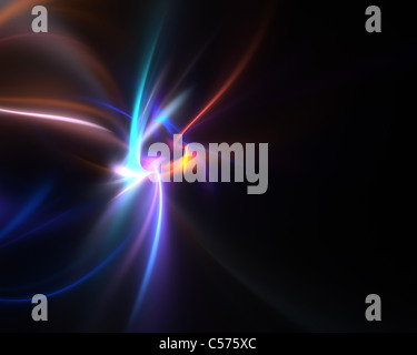 Regenbogen abstrakte Darstellung mit Exemplar, das macht einen großen Hintergrund. Stockfoto