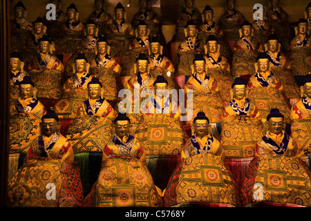 Buddha, der Potala Palast, Lhasa, Tibet, China hat viele Gesichter Stockfoto