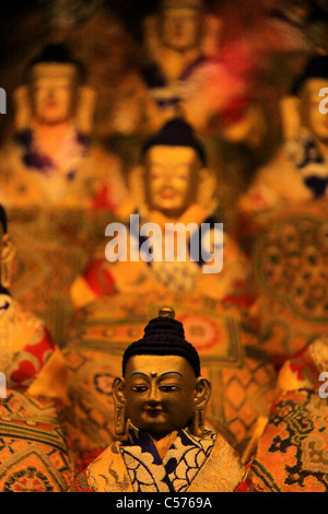 Buddha, der Potala Palast, Lhasa, Tibet, China hat viele Gesichter Stockfoto