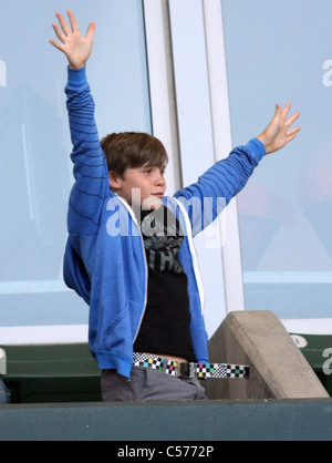 BROOKLYN BECKHAM LA GALAXY V CHICAGO Feuer MLS CARSON LOS ANGELES Kalifornien 9. Juli 2011 Stockfoto