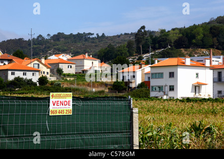 Grundstücke zum Verkauf für Immobilien Entwicklung, Vila Praia de Ancora, Nordportugal Stockfoto