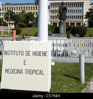 Der Institute of Hygiene and Tropical Medicine in Belem, Lissabon, Portugal. Stockfoto