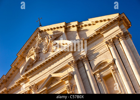 Fassade von Sant Andrea Della Valle in der Nähe von Piazza Navona, Rom-Latium-Italien Stockfoto