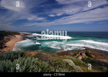 CHEVIOT BEACH VICTORIA AUSTRALIEN HORIZONTALE BDB Stockfoto