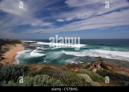 CHEVIOT BEACH VICTORIA AUSTRALIEN HORIZONTALE BDB Stockfoto