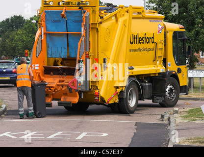 Kollektion LKW zu verweigern Stockfoto