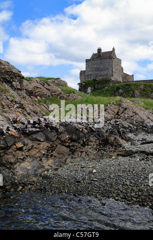 Duart Castle auf Mull Stockfoto