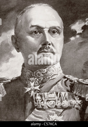 Alexander Heinrich Rudolph von Kluck, 1846 – 1934. Deutscher General im ersten Weltkrieg. Stockfoto