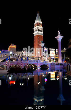 Venetian Hotel Casino in Las Vegas Strip Stockfoto