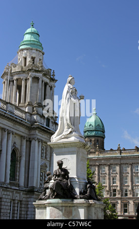 Der Belfast City Hall, Belfast, Nordirland Stockfoto