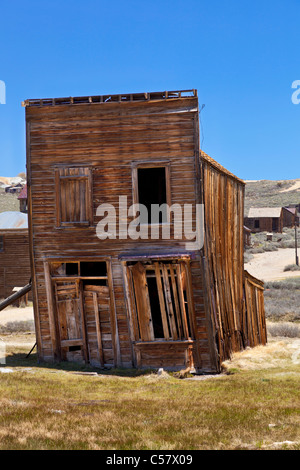 verlassene Gebäude in Bodie Geisterstadt Bodie State Historic Park California USA Vereinigte Staaten von Amerika Stockfoto