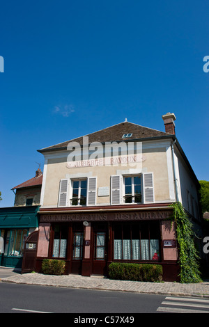 Auberge Ravoux, Auvers-Sur-Oise, wo Vincent Van Gogh 1890 Frankreich starb Stockfoto