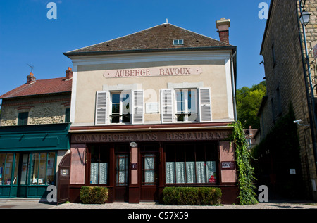 Auberge Ravoux, Auvers-Sur-Oise, wo Vincent Van Gogh an einer selbstverschuldeten Schusswunde im Jahre 1890, Frankreich starb Stockfoto