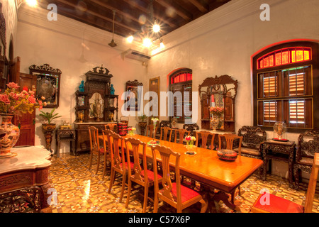 Pinang Peranakan Mansion, Georgetown, Penang, Malaysia Stockfoto