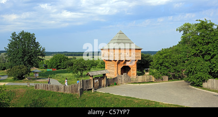 Europa, europäische, Ost-Europa, Osteuropa, Cherkasy Oblast, Ukraine, Ukrainisch, Architektur, bauen, Haus, Subbotov, seine Stockfoto