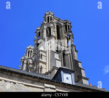 Frankreich, Französisch, Europa, europäische, Westeuropa, Architektur, Gebäude, Stadt, Laon, Departement Aisne, Picardie, Picardie, antike Stockfoto