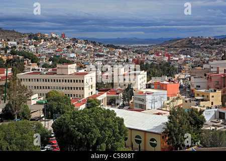 Mittelamerika, Zentralamerika, Architektur, Haus, Gebäude, Stadt, Stadt, Lateinamerika, Mexiko, Mexikanisch, Plateros, staatliche Za Stockfoto