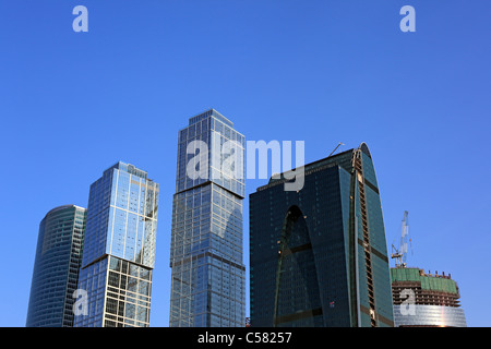 Moskau internationales Geschäftszentrum, Stadt Moskau, Russland, Europa, europäische, Ost-Europa, Osteuropa, russische, Architektur, Stockfoto