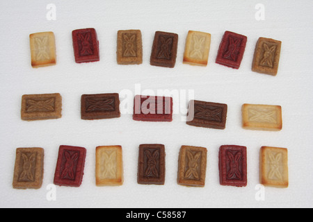 Schweiz, Spezialität, Zürich Leckerli, Gebäck, Kuchen, Speisen, Essen, Essen, Gebäck, Kekse, Lindt und Sprüngli, Bonbons, Süßigkeiten Stockfoto