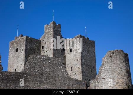 Republik von Irland, Irland, County Meath, Trim Castle, Burg, Burgen, Boyne Valley, Tourismus, Reisen, Urlaub, Urlaub Stockfoto