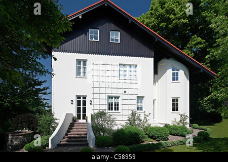 Restaurierten Villa, Starnberger See, Deutschland Stockfoto