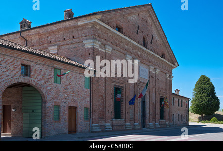 Italien, Veneto, Quinto Vicentino, Villa Thiene, Merkmal Andrea Palladio. Heute das Rathaus Stockfoto